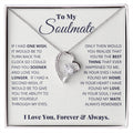 Soulmate - Forever & Always - Heart Necklace
