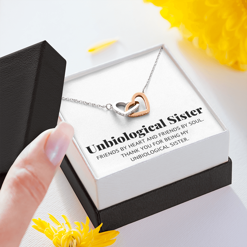 Unbiological Sister - Infinity Love - Interlocking Necklace