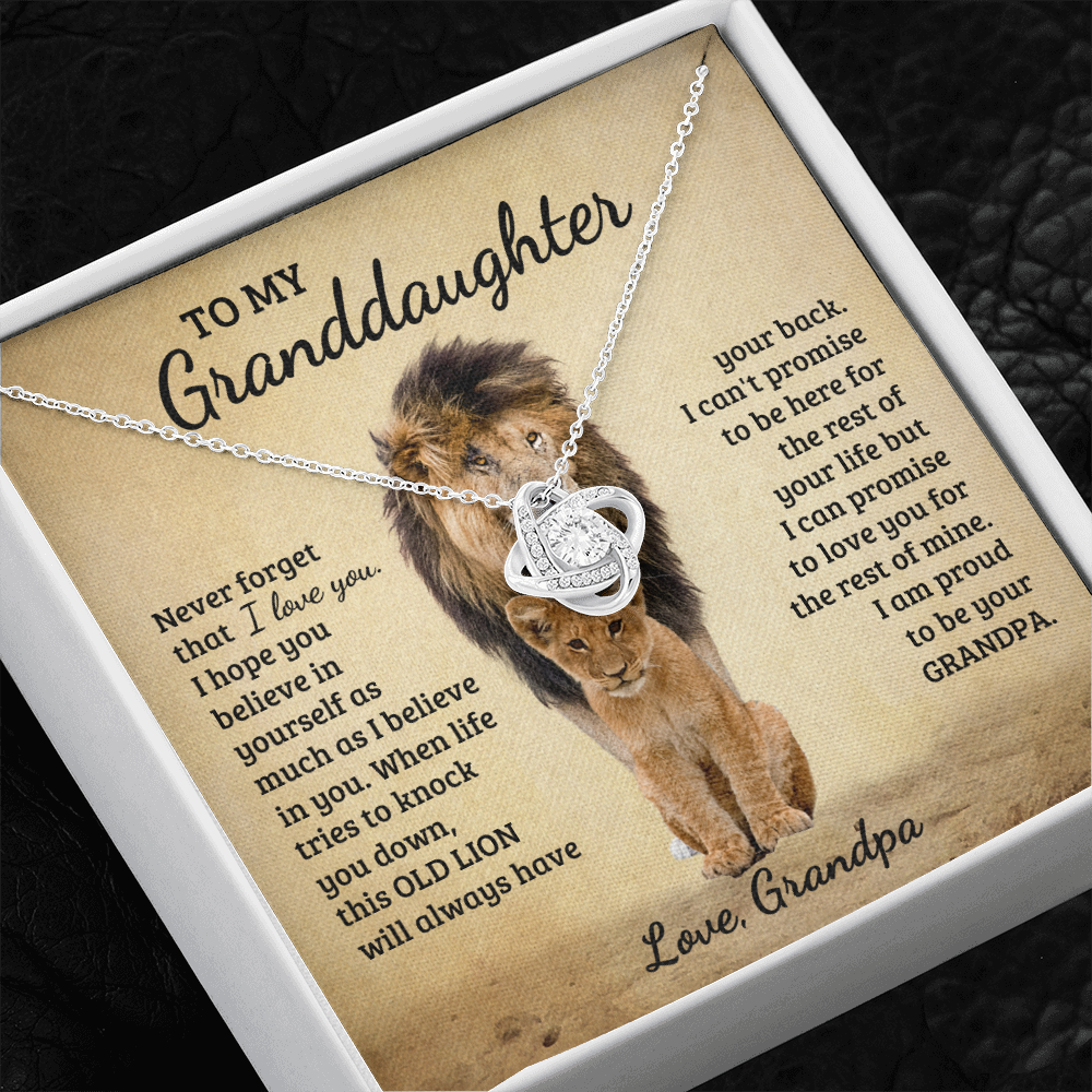 Granddaughter - Proud of you  - Necklace