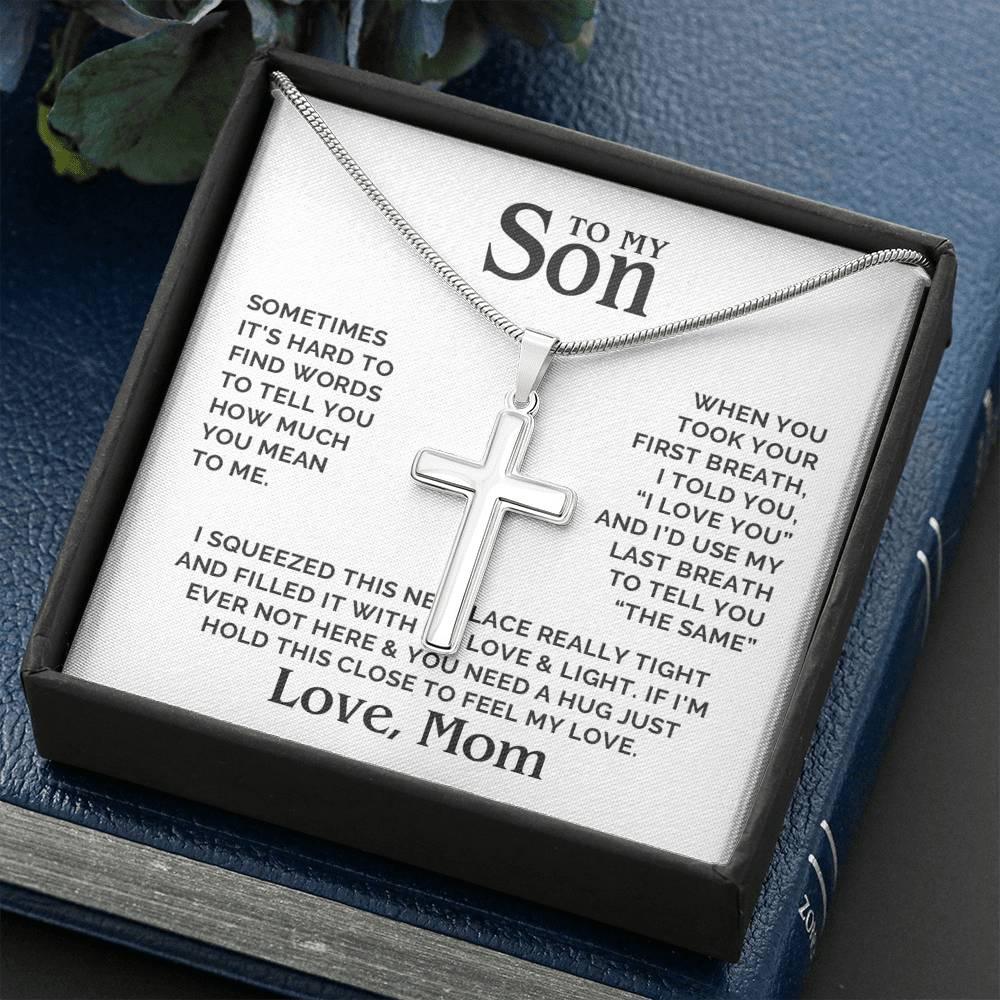 Son - Feel My Love - Cross Gift Necklase