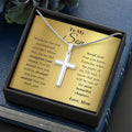 Son - My Life - Cross Gift Necklase