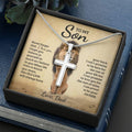 Son - Always Proud Of You - Cross Gift Necklase