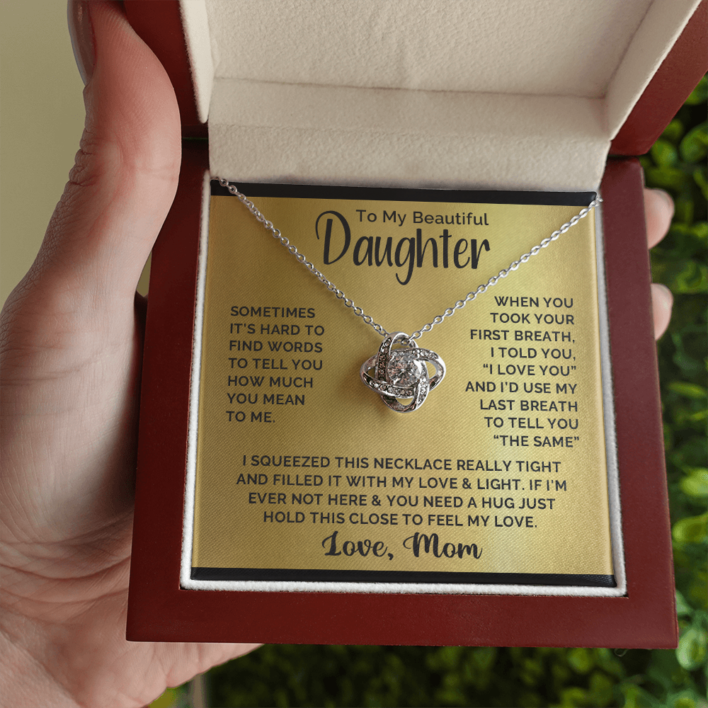 Daughter - Golden Breath - Necklace