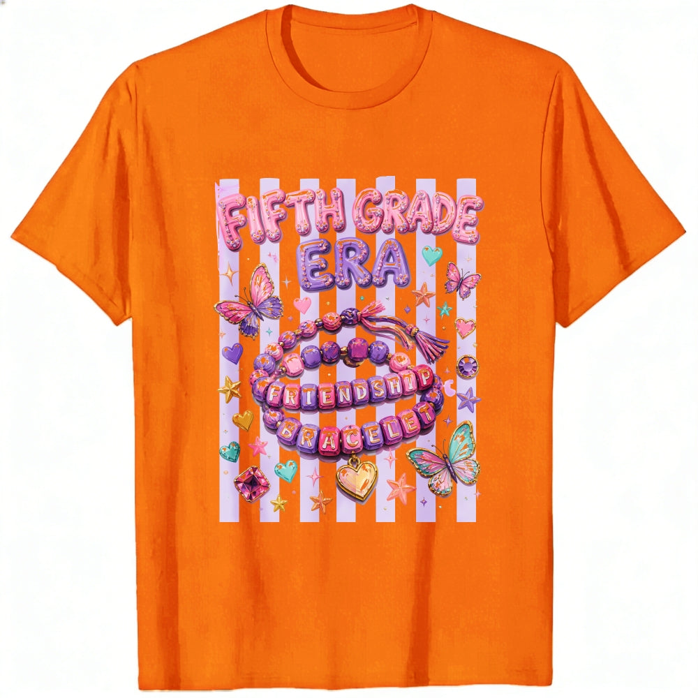 Cute Aesthetic Classic T-Shirt Fifth Grade Era Friendship Bracelet Butterflies