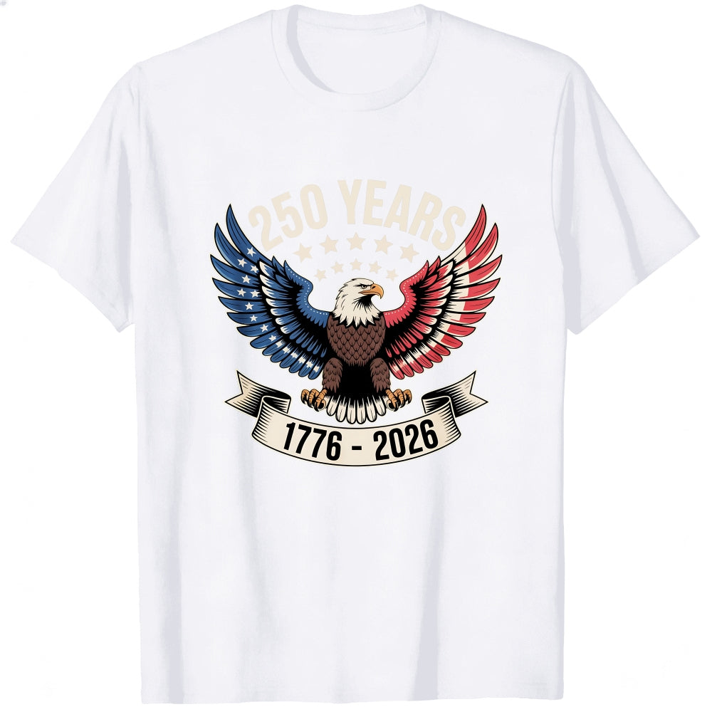 Patriotic Eagle Design Classic T-Shirt 250 Years 1776 2026