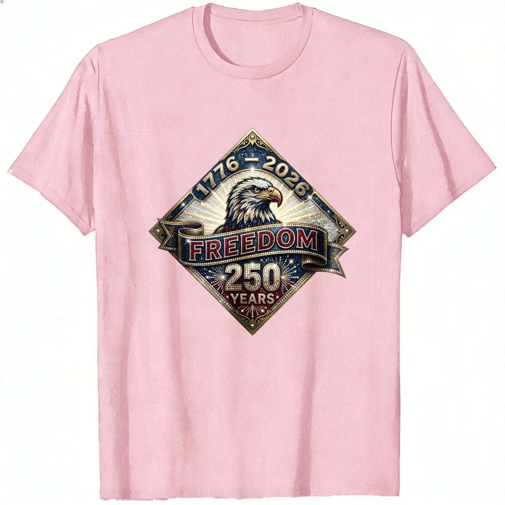 Patriotic Eagle Design Classic T-Shirt Freedom 250 Years 1776 2026