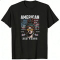American Independence Day 250 Years Classic T-Shirt Statue Of Liberty With Sunglasses And Flag Design