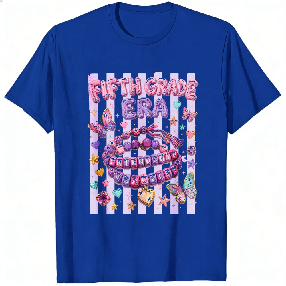 Cute Aesthetic Classic T-Shirt Fifth Grade Era Friendship Bracelet Butterflies