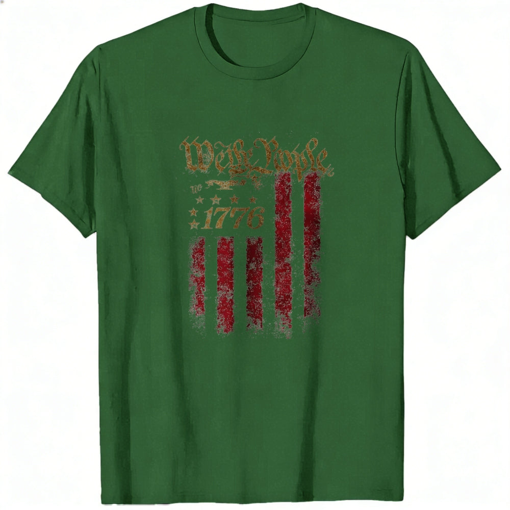 American Flag Design Classic T-Shirt We The People 1776