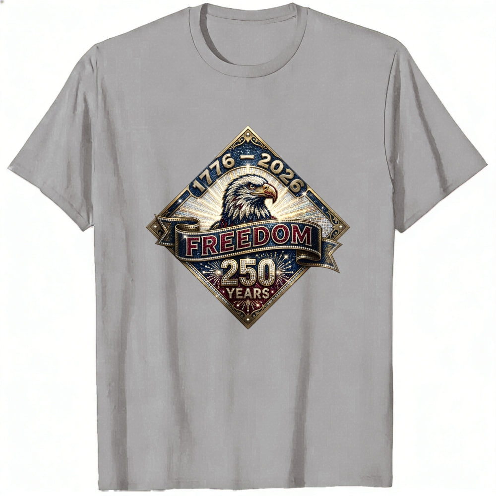 Patriotic Eagle Design Classic T-Shirt Freedom 250 Years 1776 2026