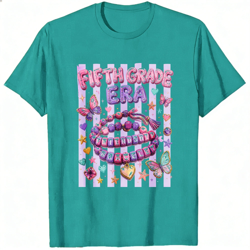 Cute Aesthetic Classic T-Shirt Fifth Grade Era Friendship Bracelet Butterflies