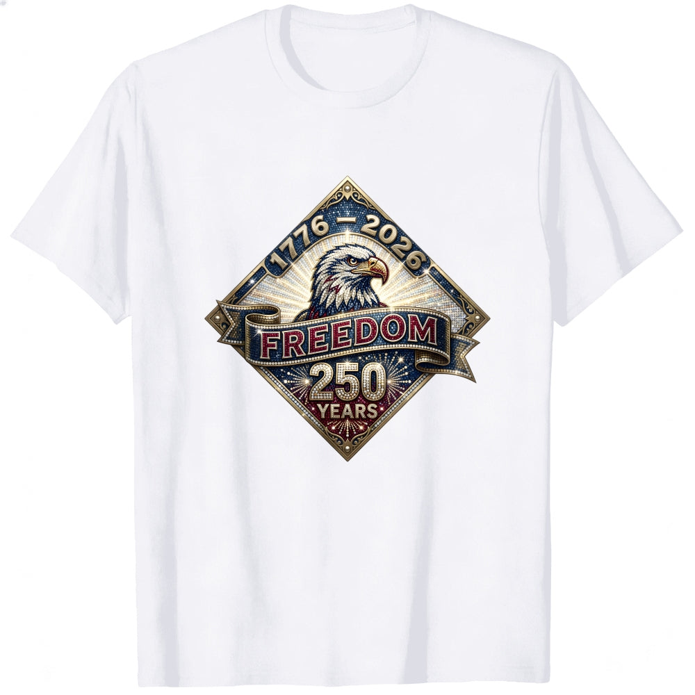 Patriotic Eagle Design Classic T-Shirt Freedom 250 Years 1776 2026
