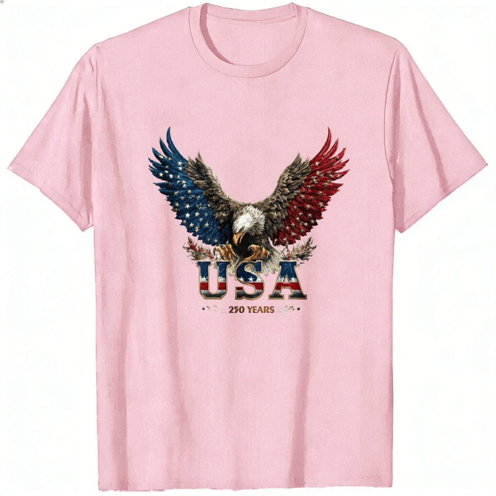 Patriotic Eagle Usa Flag Classic T-Shirt