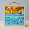 Kinusaiga Craft Kit: Sun, 5" × 5"