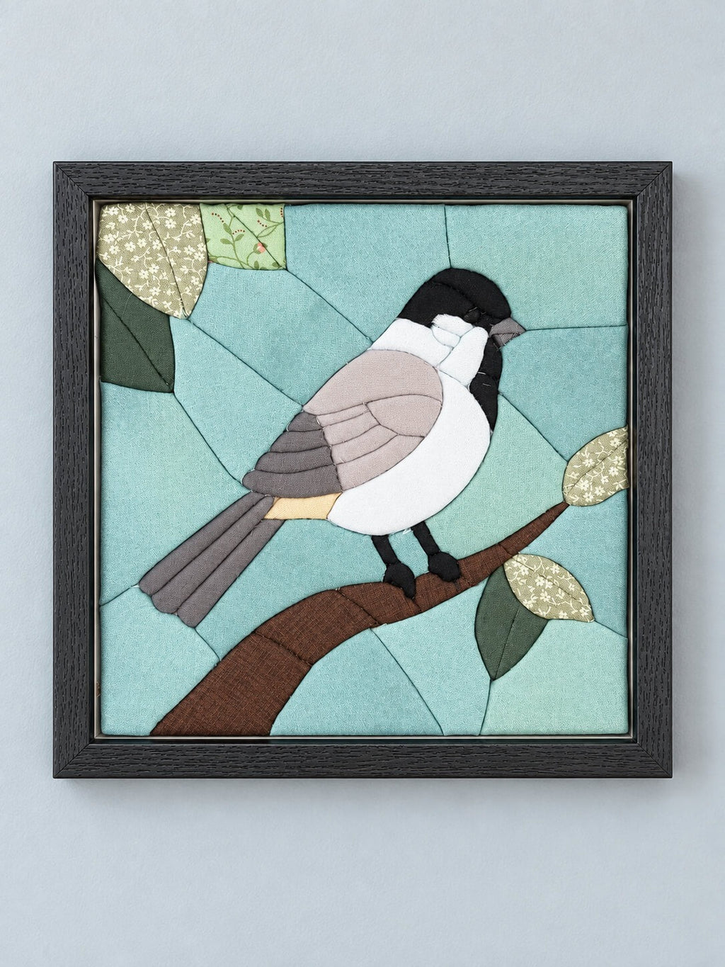 Kinusaiga Craft Kit: Chickadee, 8" × 8"
