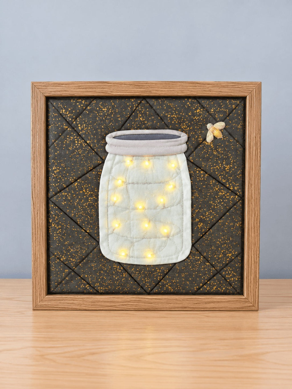 Kinusaiga Craft Kit: Firefly Jar, 8" × 8"