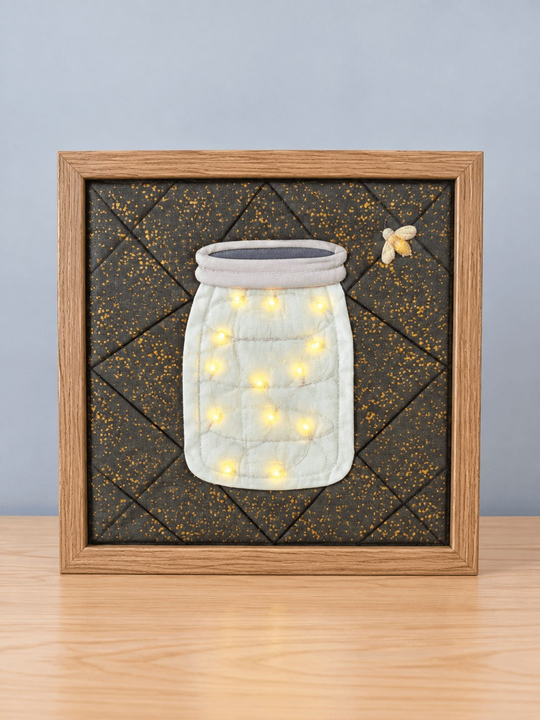 Kinusaiga Craft Kit: Firefly Jar, 8" × 8"