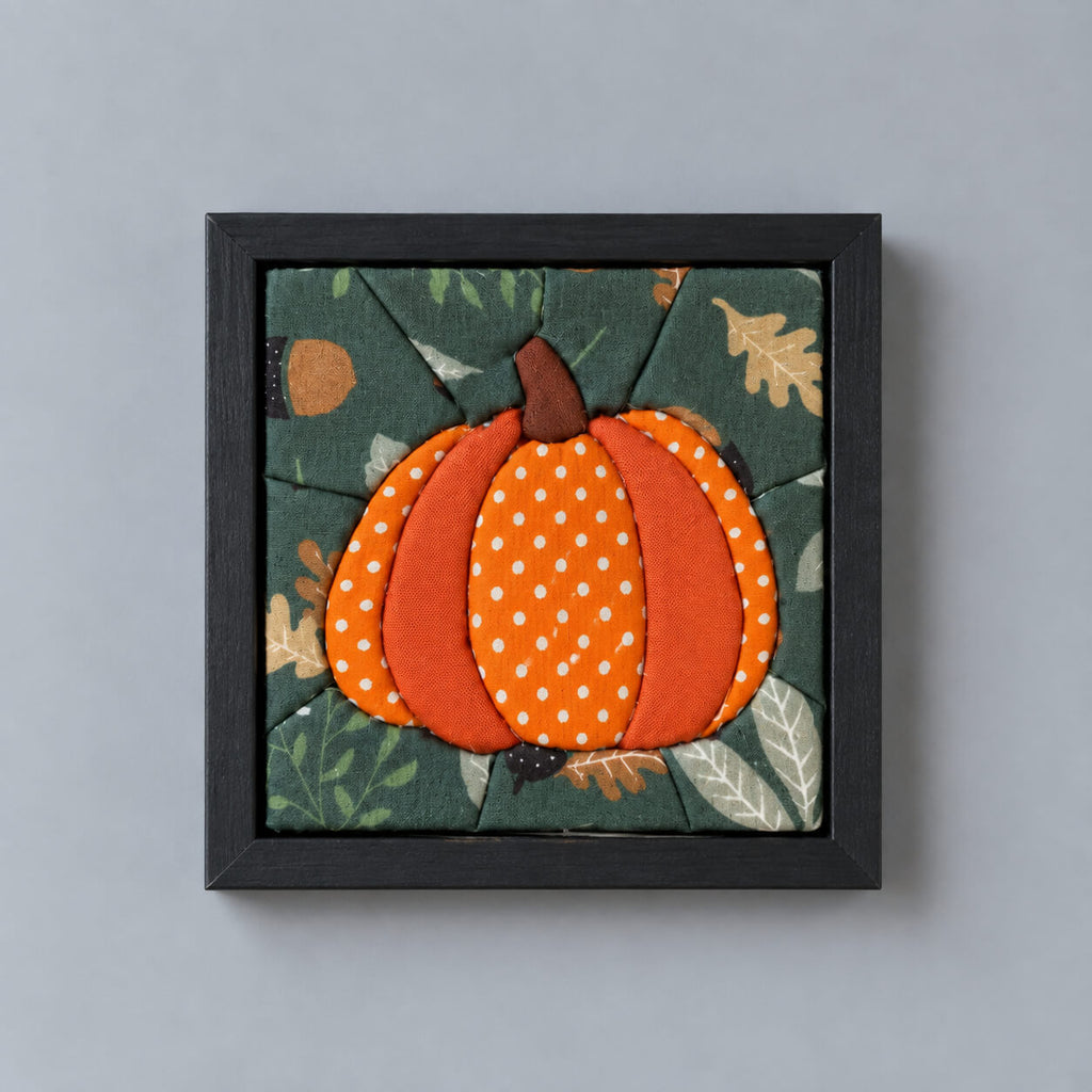 Kinusaiga Craft Kit: Pumpkin, 8" × 8"