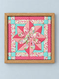 Kinusaiga Craft Kit: Quilt Flower, 8" × 8"